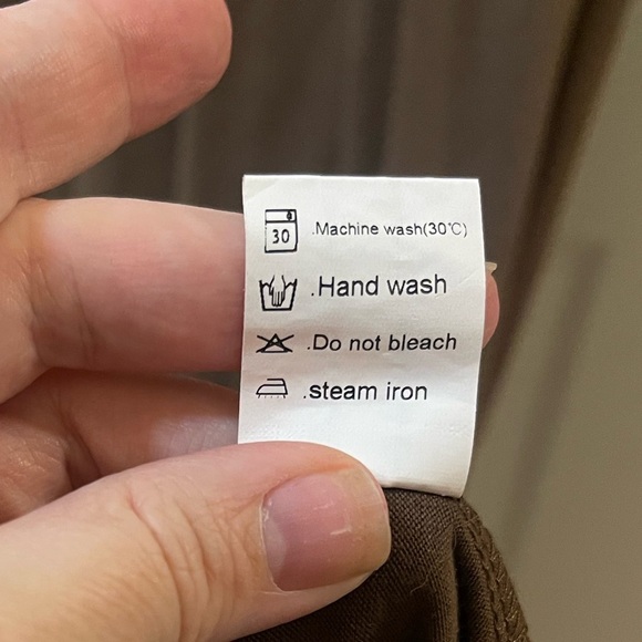 Anrabess crew neck flowy tiered maxi beach dress coffee brown large jersey knit - Picture 10 of 10